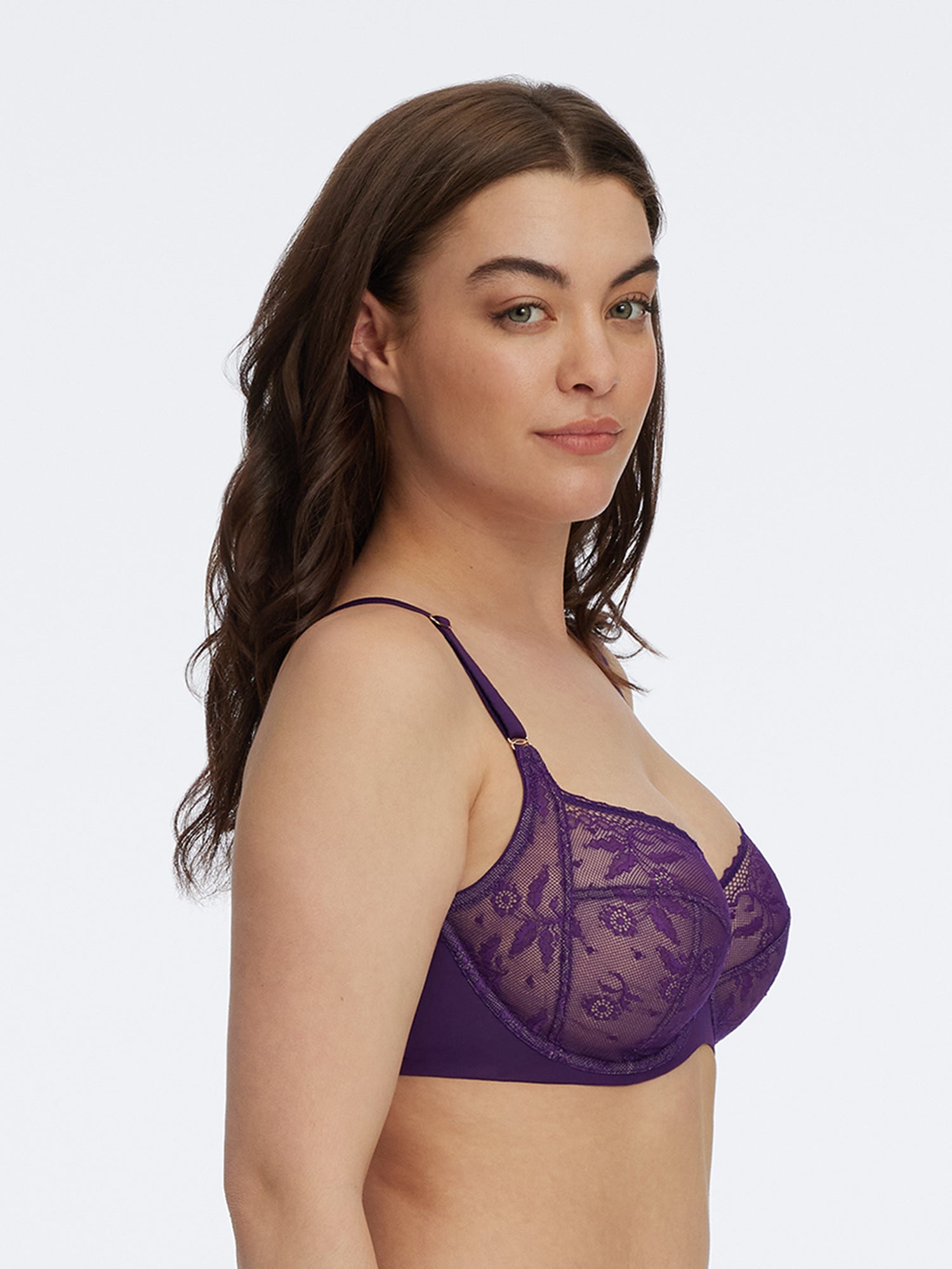 Shop Full Coverage Lace Underwire Bras for Large Breasts