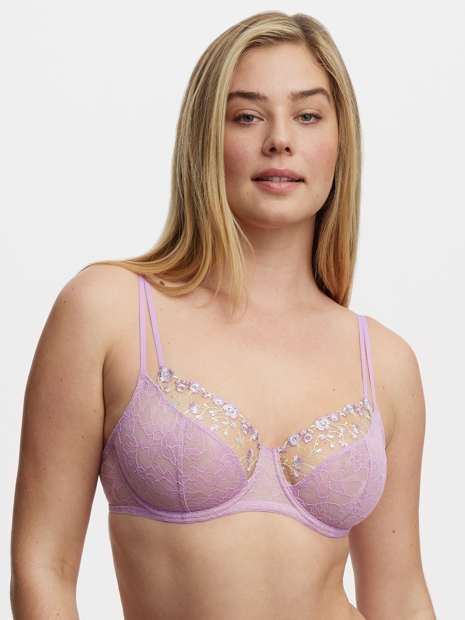 ERES Paradis lace full-cup bra - Blue